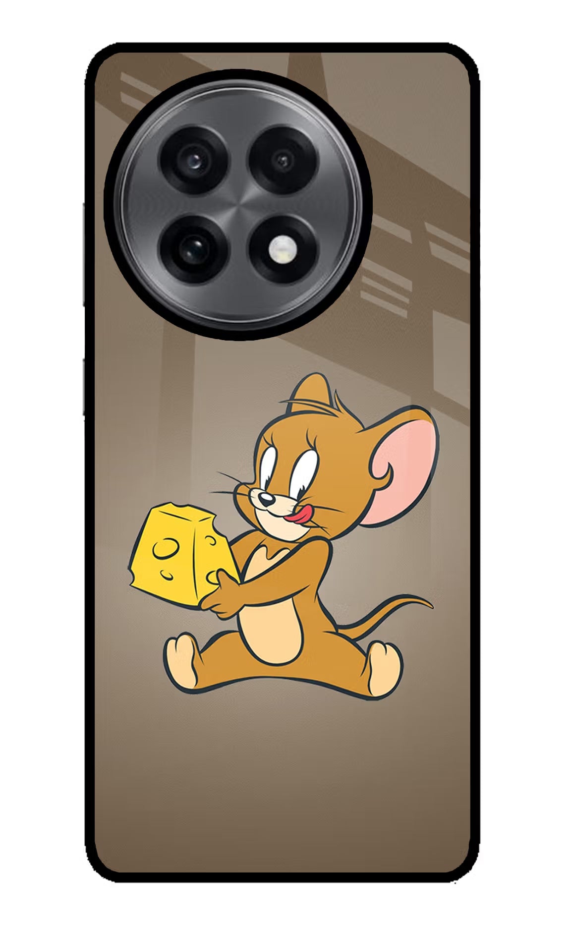 Jerry OnePlus 13R Glass Case Back Cover by Casekaro