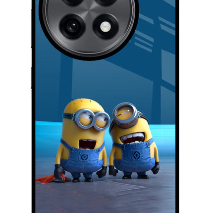 Minion Laughing OnePlus 13R Glass Case