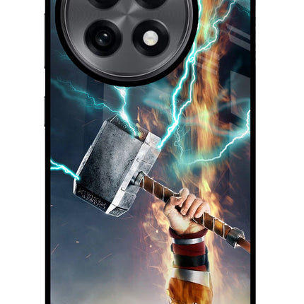 Thor Hammer Mjolnir OnePlus 13R Glass Case