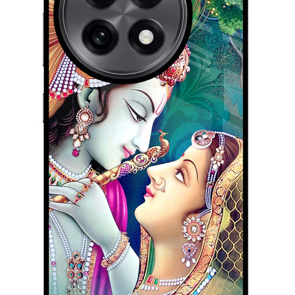 Lord Radha Krishna OnePlus 13R Glass Case
