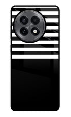 Black and White Print OnePlus 13R Glass Case