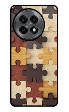 Wooden Puzzle OnePlus 13R Glass Case
