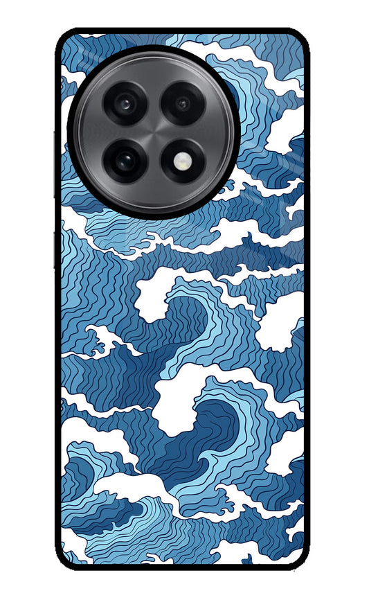 Blue Waves OnePlus 13R Glass Case