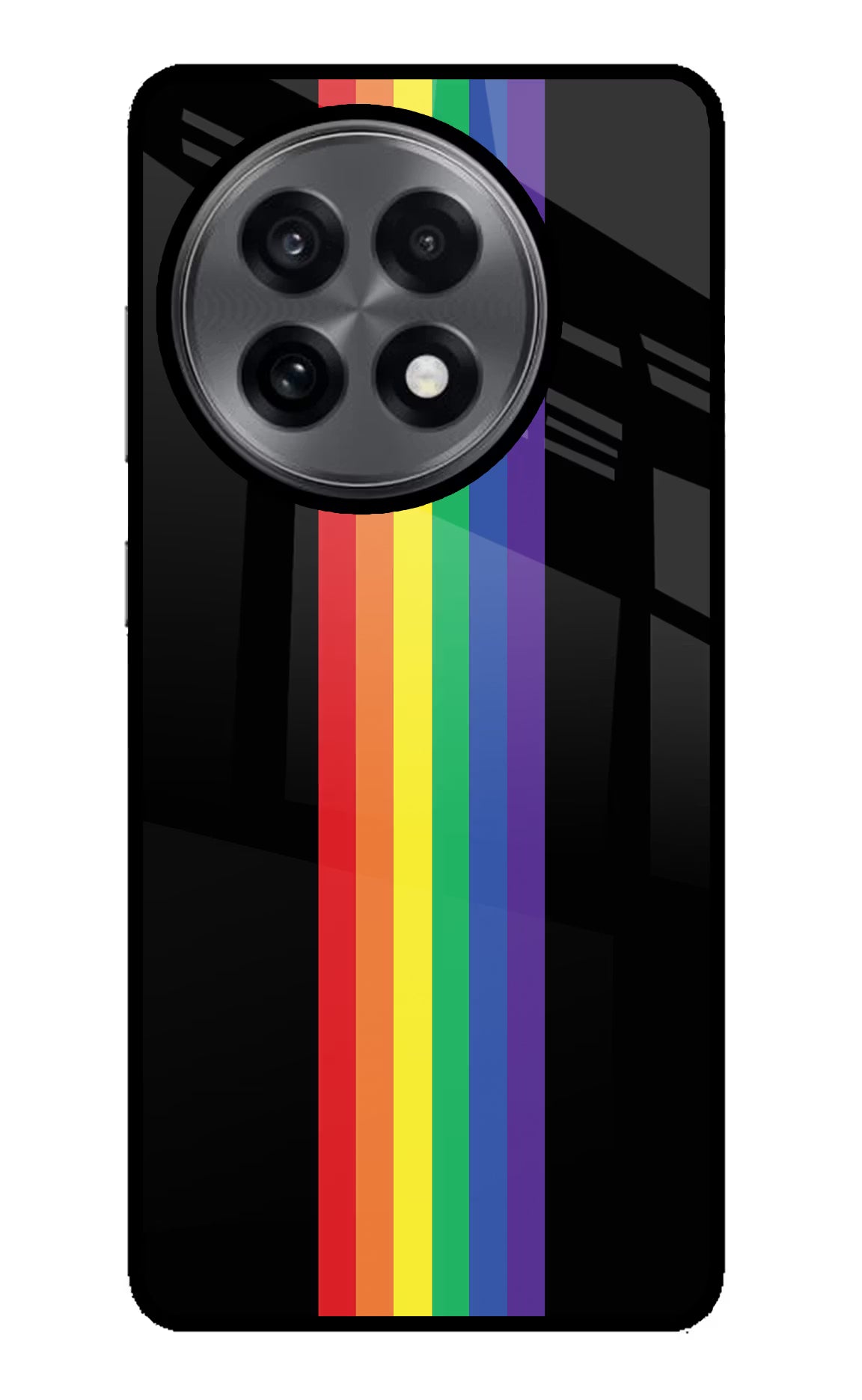 Pride OnePlus 13R Glass Case Back Cover by Casekaro