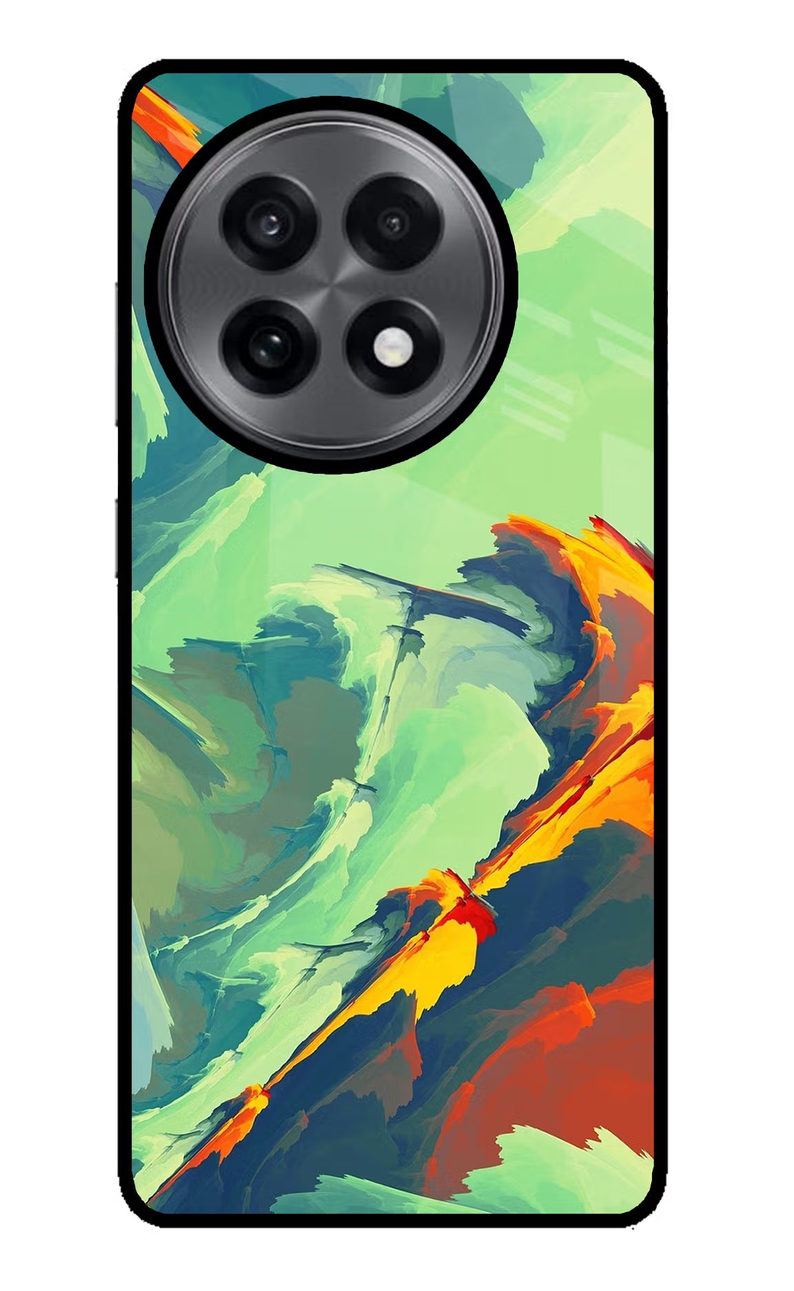 Paint Art OnePlus 13R Glass Case