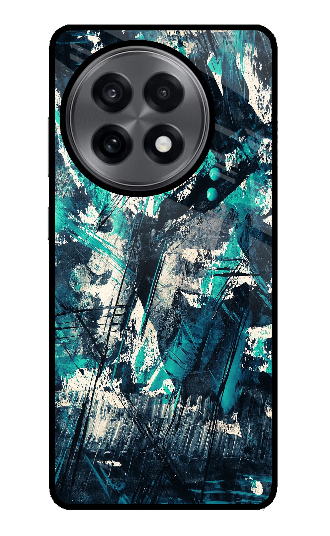 Artwork OnePlus 13R Glass Case Back Cover by Casekaro