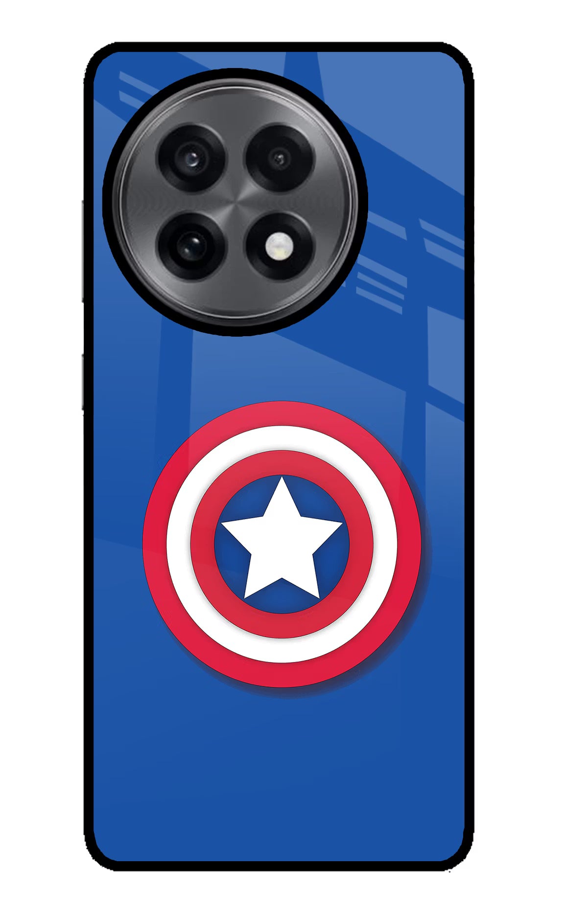 Shield OnePlus 13R Glass Case Back Cover by Casekaro