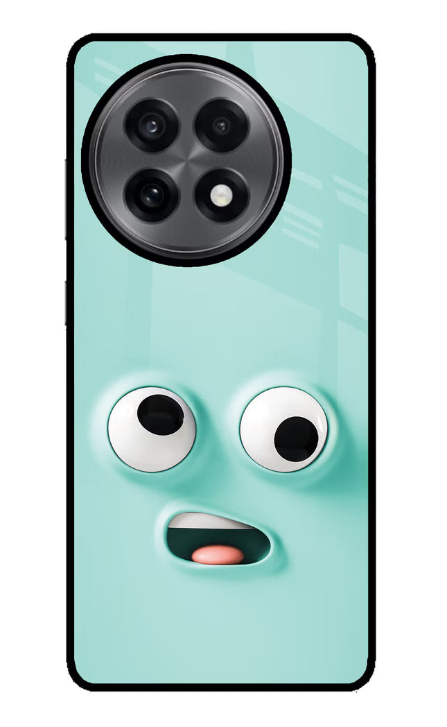 Funny Cartoon OnePlus 13R Glass Case