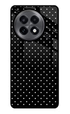 White Dots OnePlus 13R Glass Case