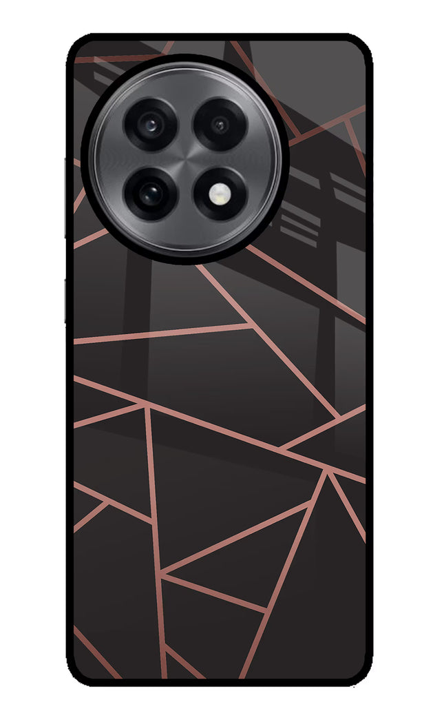 Geometric Pattern OnePlus 13R Glass Case