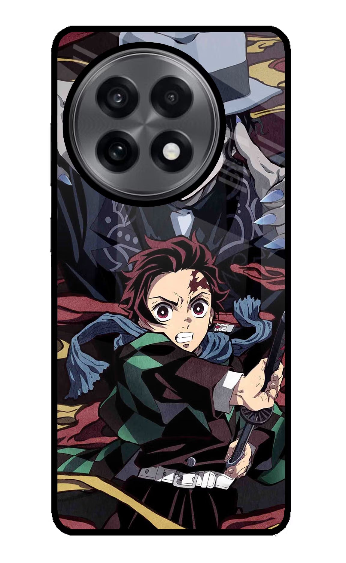 Demon Slayer OnePlus 13R Glass Case Back Cover by Casekaro