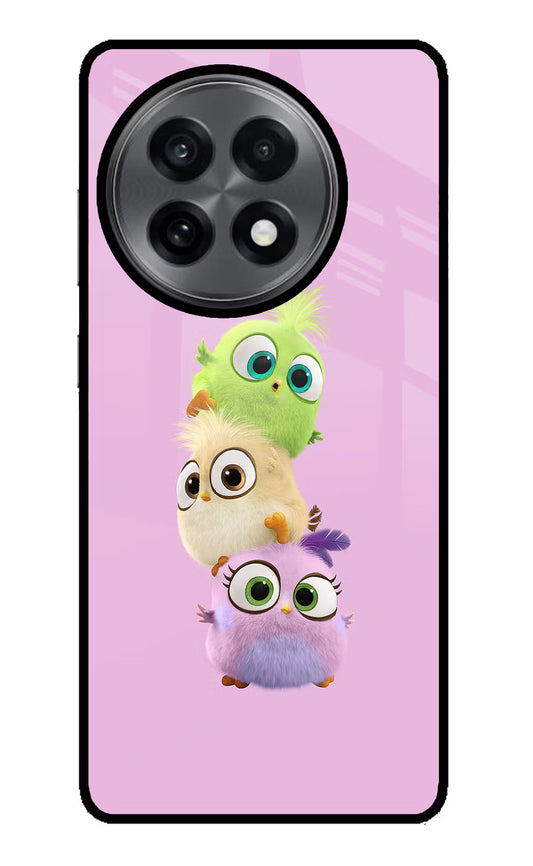 Cute Little Birds OnePlus 13R Glass Case
