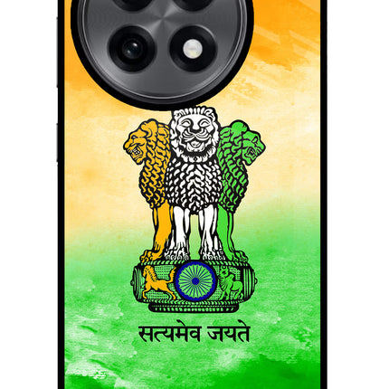Satyamev Jayate Flag OnePlus 13R Glass Case