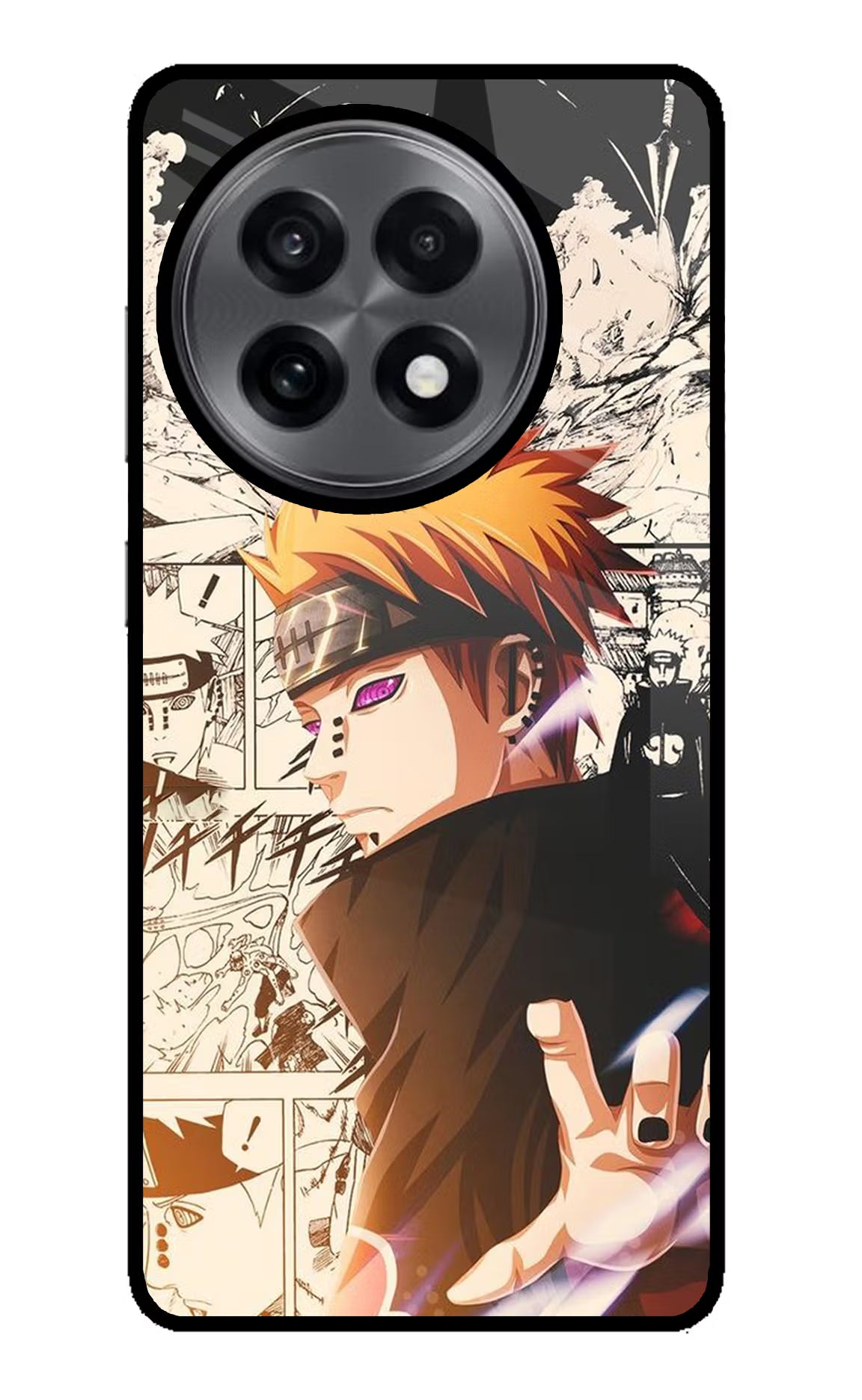 Pain Anime OnePlus 13R Glass Case Back Cover by Casekaro