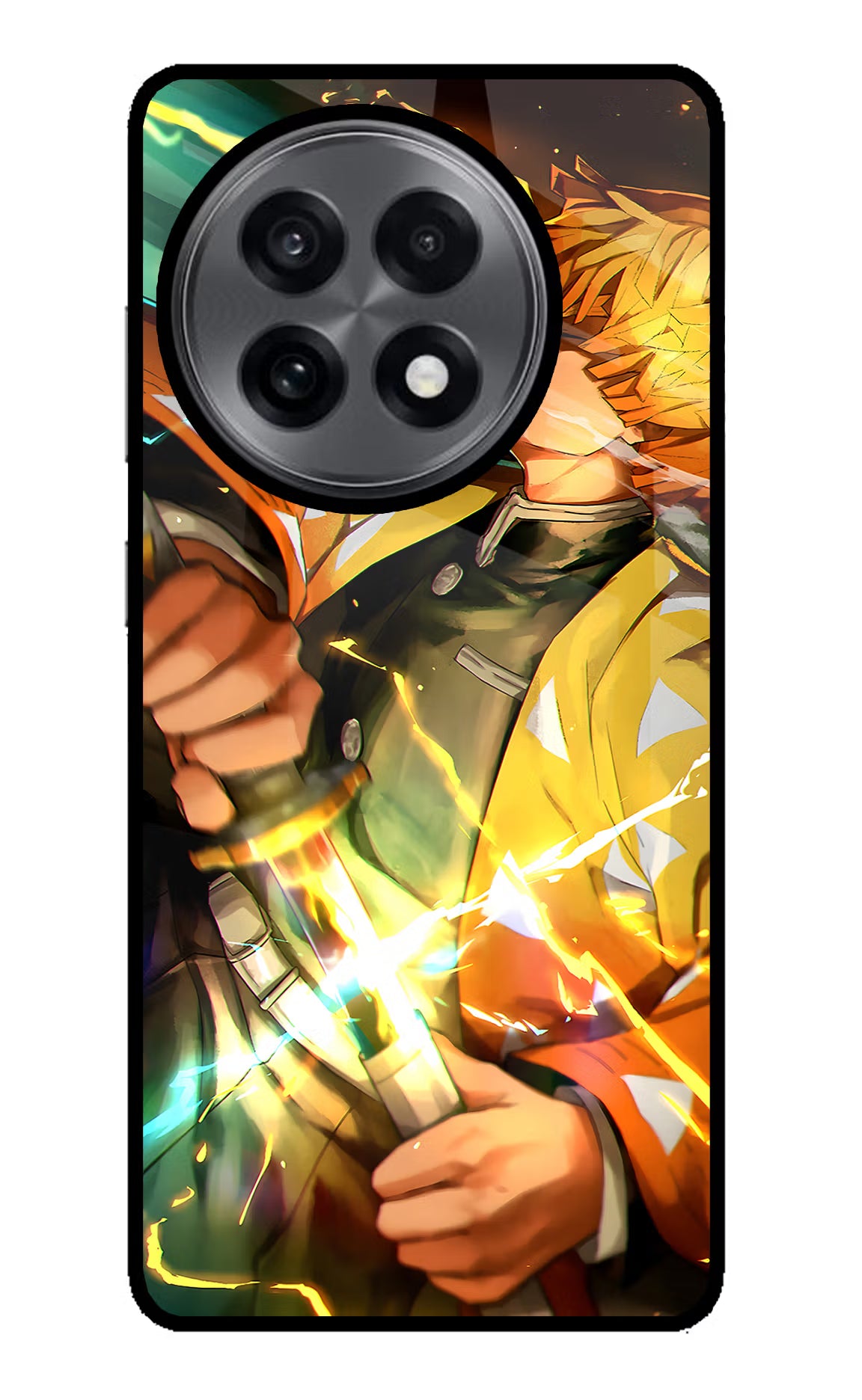 Demon Slayer OnePlus 13R Glass Case Back Cover by Casekaro
