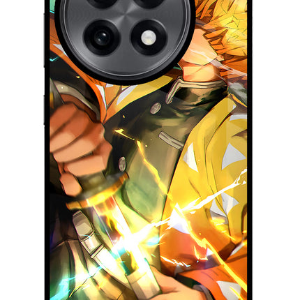 Demon Slayer OnePlus 13R Glass Case Back Cover by Casekaro