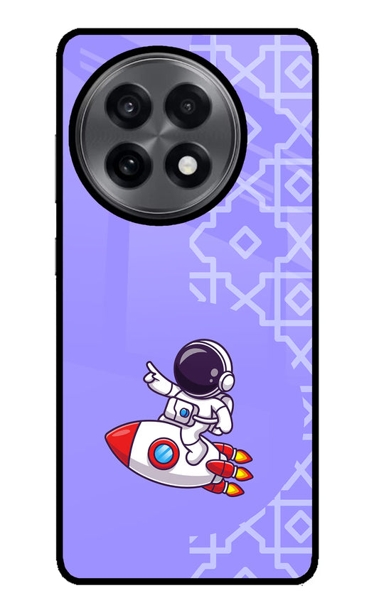 Cute Astronaut OnePlus 13R Glass Case