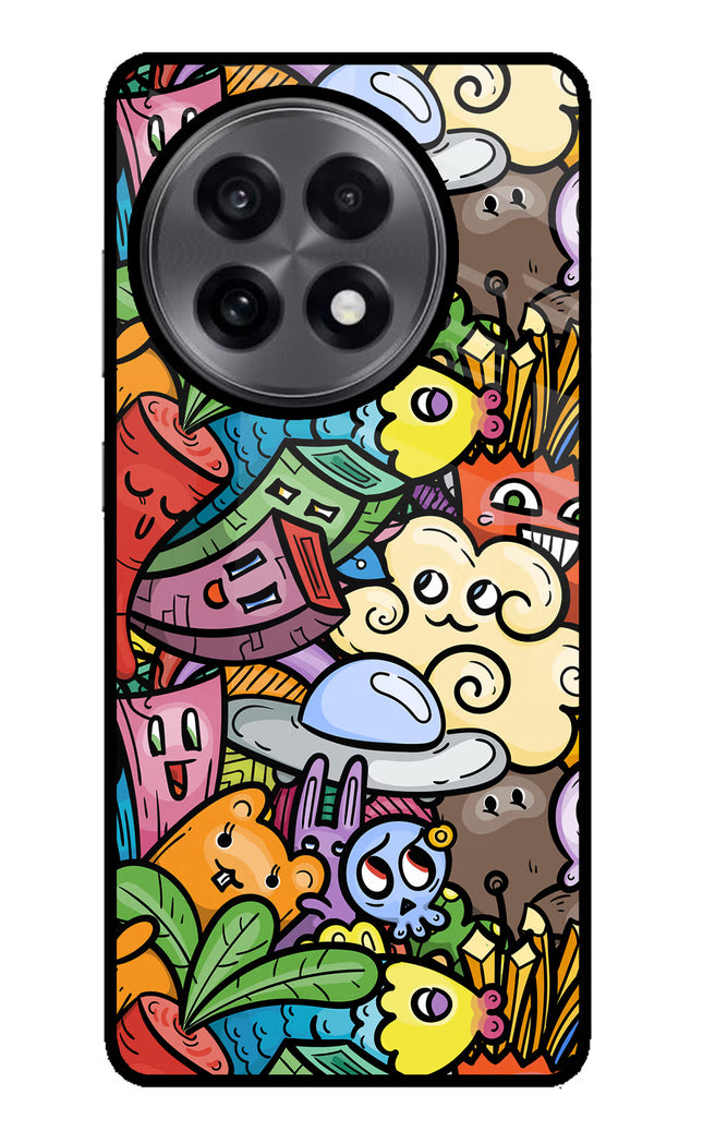 Veggie Doodle OnePlus 13R Glass Case