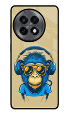 Monkey Headphone OnePlus 13R Glass Case