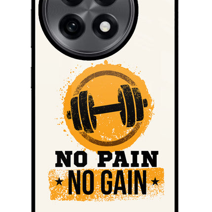 No Pain No Gain OnePlus 13R Glass Case