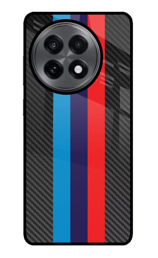 BMW Stripes Pattern OnePlus 13R Glass Case
