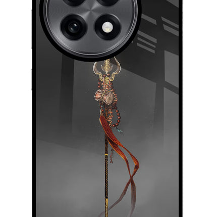 Shiv Trishul OnePlus 13R Glass Case