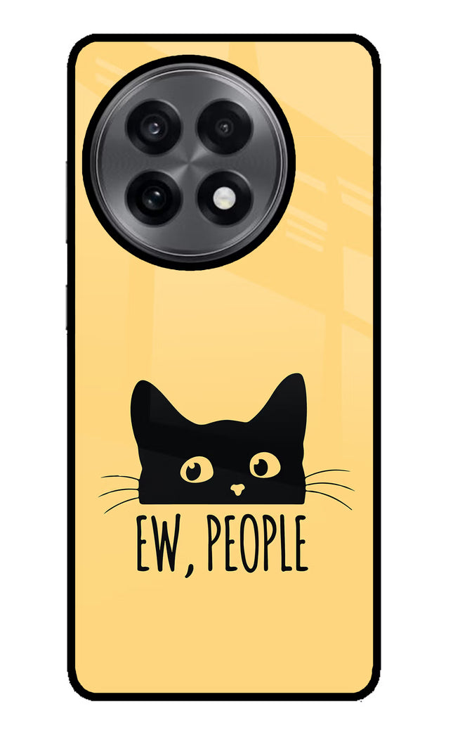 Ew People Catitude OnePlus 13R Glass Case