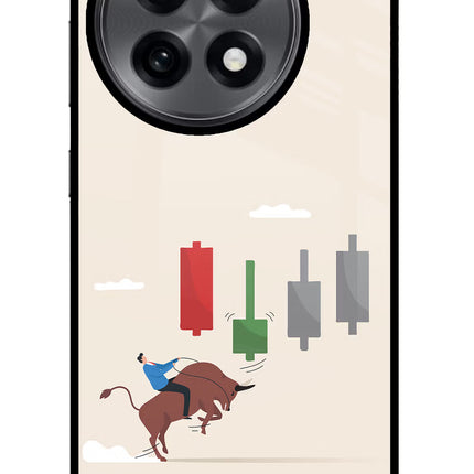 Bull Trading Momentum OnePlus 13R Glass Case