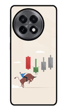Bull Trading Momentum OnePlus 13R Glass Case