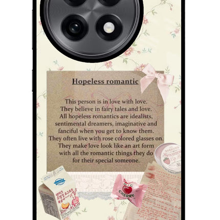 Hopeless Romantic OnePlus 13R Glass Case