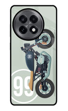 Classic Cafe Racer 99 OnePlus 13R Glass Case