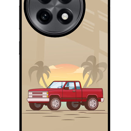 Desert Classic Drive OnePlus 13R Glass Case