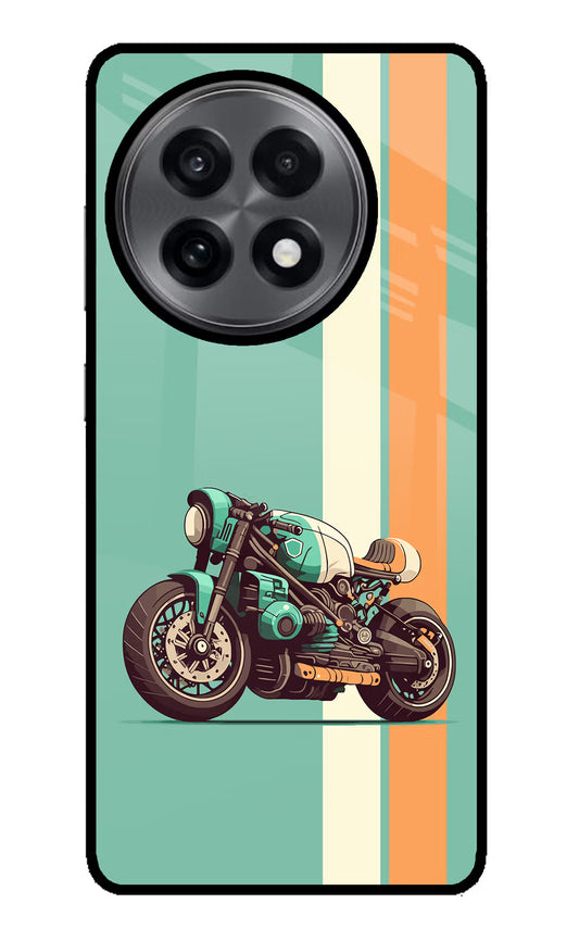 Striped Moto Drift OnePlus 13R Glass Case