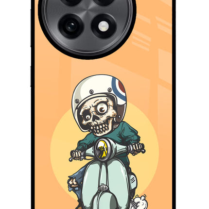 Undead Biker OnePlus 13R Glass Case