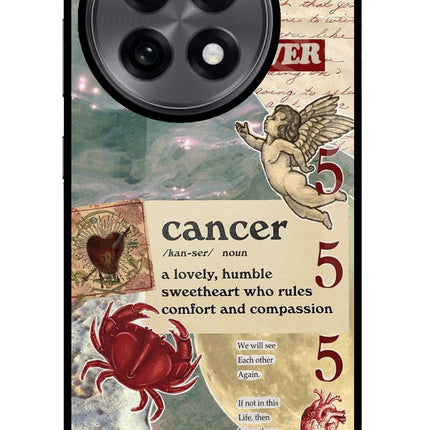 Cancer Zodiac OnePlus 13R Glass Case