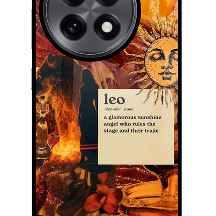 Leo Zodiac OnePlus 13R Glass Case
