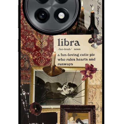 Libra Zodiac OnePlus 13R Glass Case