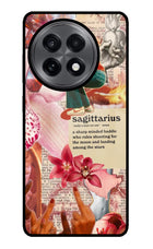 Sagittarius Zodiac OnePlus 13R Glass Case