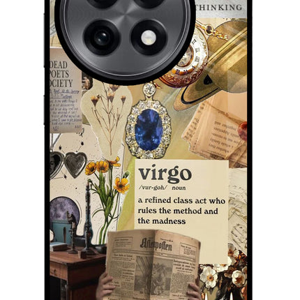 Virgo Zodiac OnePlus 13R Glass Case