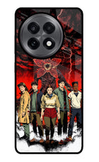 Ordinary Things Characters OnePlus 13R Glass Case Back Cover by Casekaro
