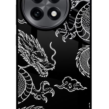 Twin Dragons OnePlus 13R Glass Case