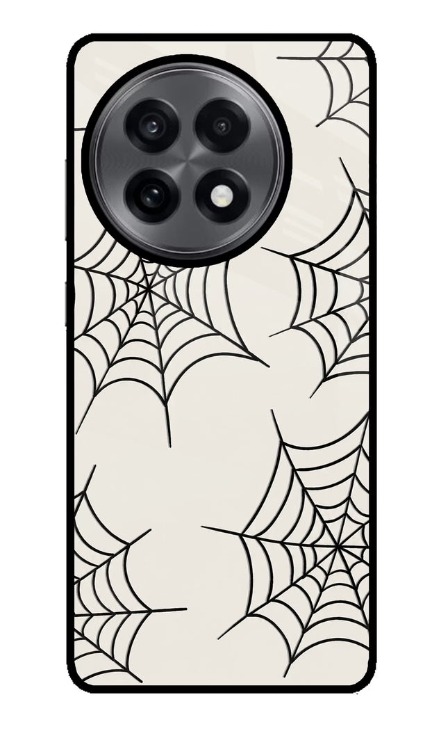 Spider Web OnePlus 13R Glass Case