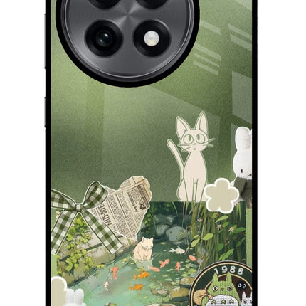Aesthetic anime OnePlus 13R Glass Case