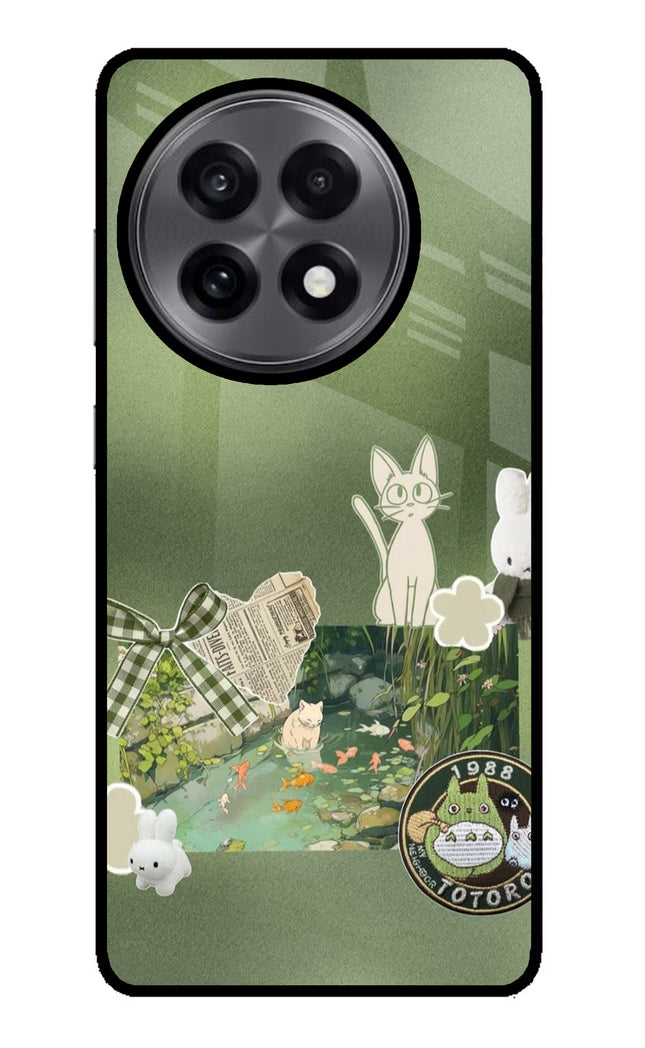 Aesthetic anime OnePlus 13R Glass Case