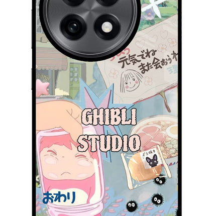 Studio Ghibli OnePlus 13R Glass Case