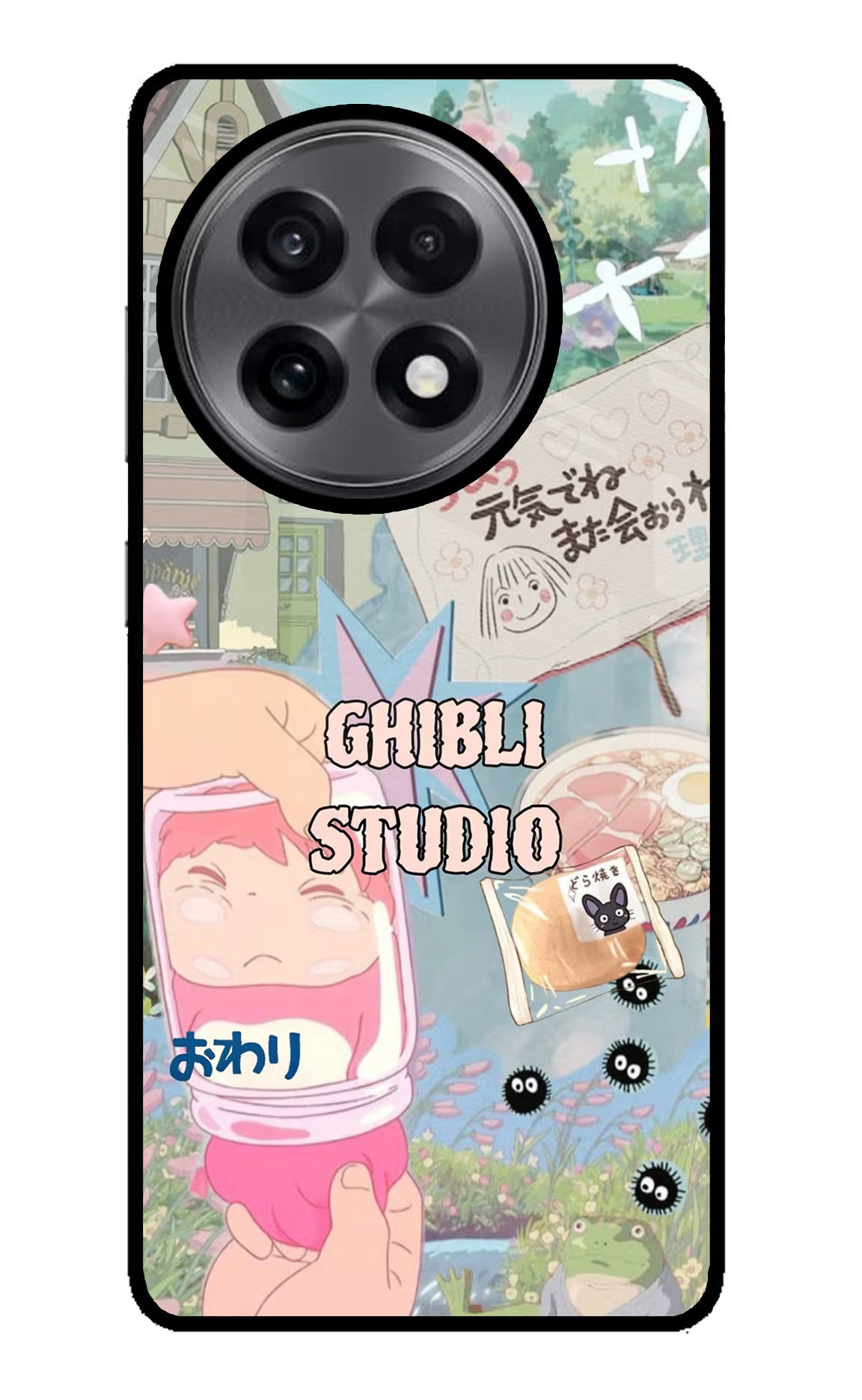 Studio Ghibli OnePlus 13R Glass Case