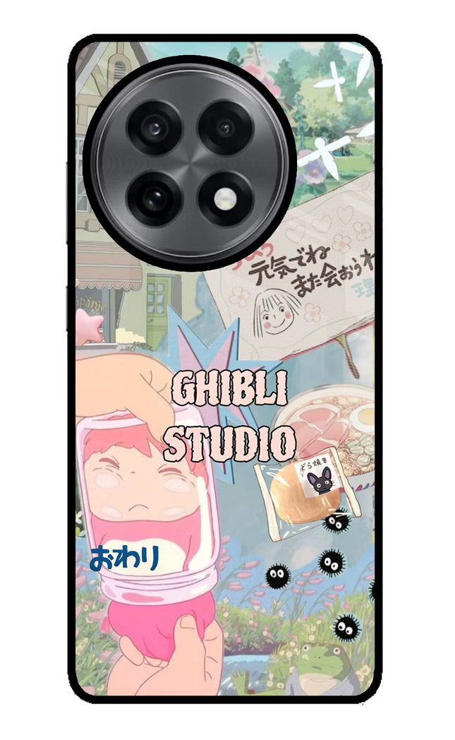 Studio Ghibli OnePlus 13R Glass Case
