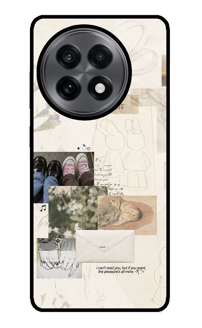 Soft Aesthetic OnePlus 13R Glass Case