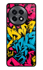 Graffiti Vibe OnePlus 13R Glass Case