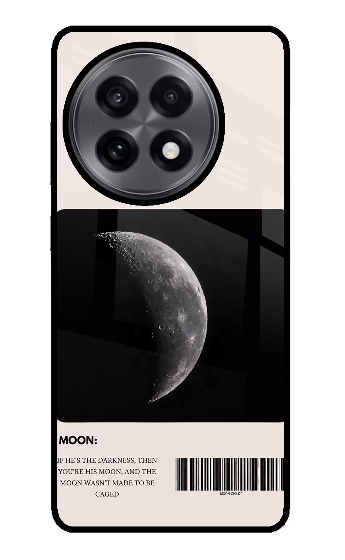Moon Phase OnePlus 13R Glass Case